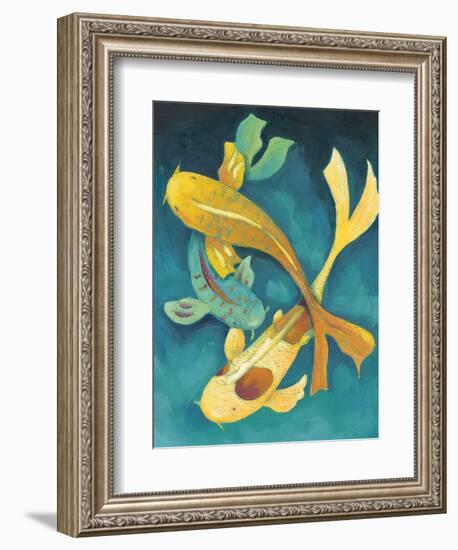 Ornamental Koi I-Chariklia Zarris-Framed Premium Giclee Print