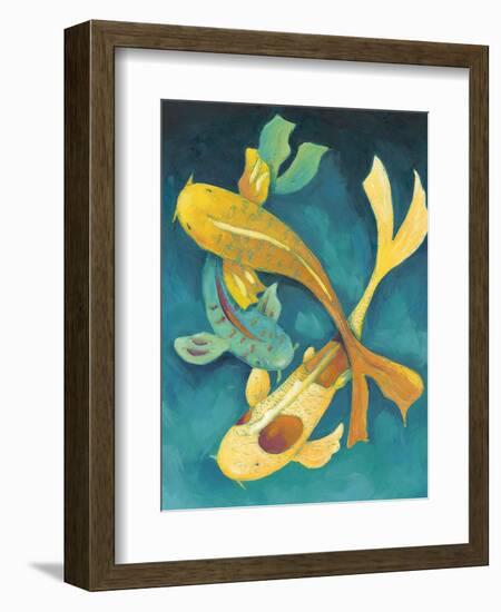 Ornamental Koi I-Chariklia Zarris-Framed Premium Giclee Print