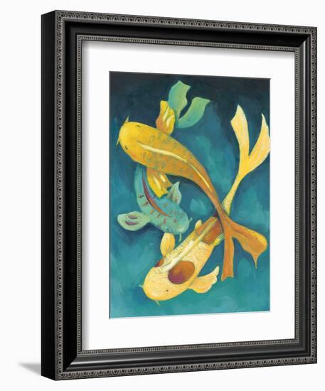 Ornamental Koi I-Chariklia Zarris-Framed Premium Giclee Print