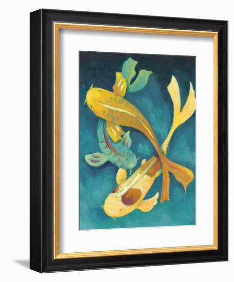 Ornamental Koi I-Chariklia Zarris-Framed Premium Giclee Print