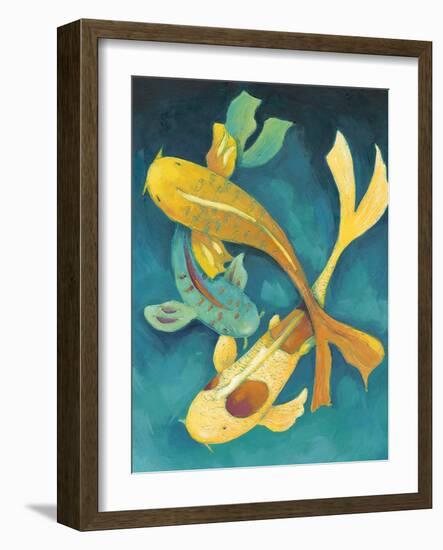 Ornamental Koi I-Chariklia Zarris-Framed Art Print