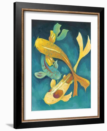 Ornamental Koi I-Chariklia Zarris-Framed Art Print