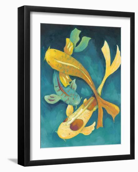 Ornamental Koi I-Chariklia Zarris-Framed Art Print