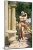 Ornamental Statues, Kefalonia, Greece-Peter Thompson-Mounted Photographic Print