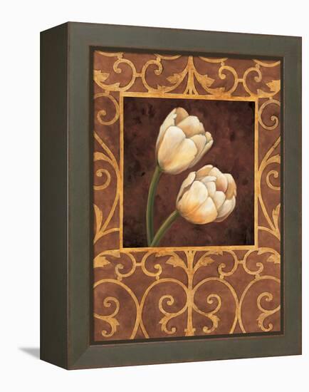 Ornamental Tulips-Andres Gonzales-Framed Stretched Canvas