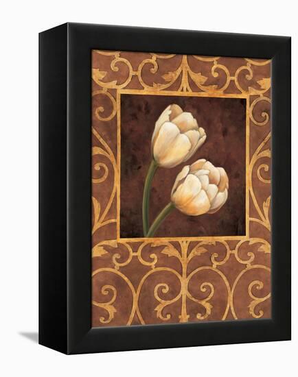 Ornamental Tulips-Andres Gonzales-Framed Stretched Canvas