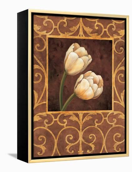 Ornamental Tulips-Andres Gonzales-Framed Stretched Canvas