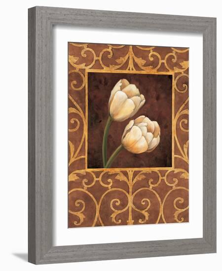 Ornamental Tulips-Andres Gonzales-Framed Art Print