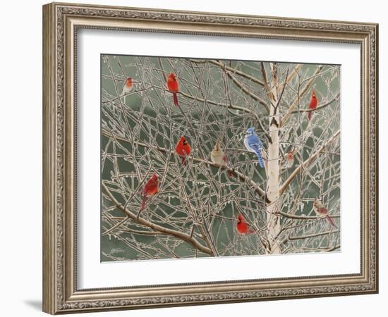 Ornaments-Fred Szatkowski-Framed Art Print