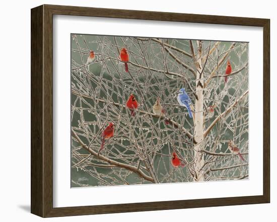 Ornaments-Fred Szatkowski-Framed Art Print