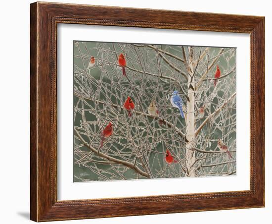 Ornaments-Fred Szatkowski-Framed Art Print