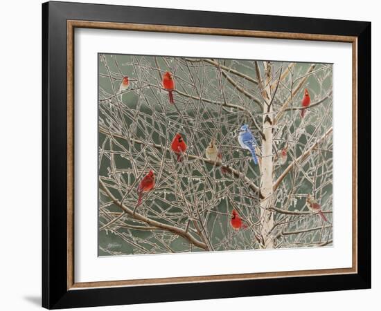 Ornaments-Fred Szatkowski-Framed Art Print