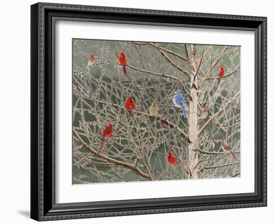 Ornaments-Fred Szatkowski-Framed Art Print