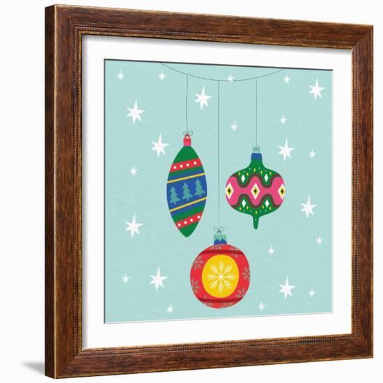 Ornaments-Kim Allen-Framed Art Print