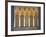 Ornate Architectural Detail Above the Entrance to the Royal Palace, Fez, Morocco, North Africa-John Woodworth-Framed Photographic Print