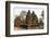 Ornate Carvings in Red Sandstone at Banteay Srei Temple in Angkor, Siem Reap, Cambodia-Michael Nolan-Framed Photographic Print