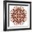 Ornate Ethnic Henna Colors Mandala-art_of_sun-Framed Art Print