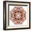 Ornate Ethnic Henna Colors Mandala-art_of_sun-Framed Art Print