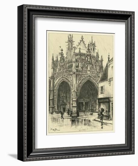 Ornate Facade I-Albert Robida-Framed Art Print