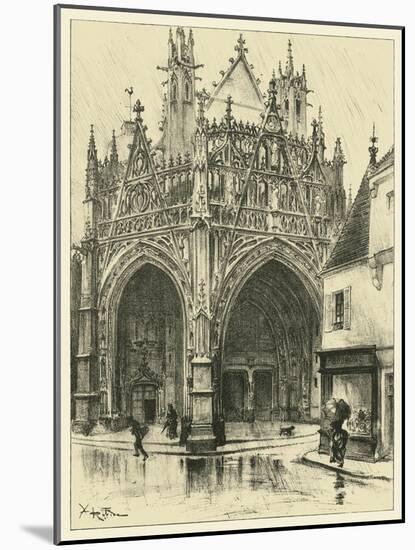 Ornate Facade I-Albert Robida-Mounted Art Print