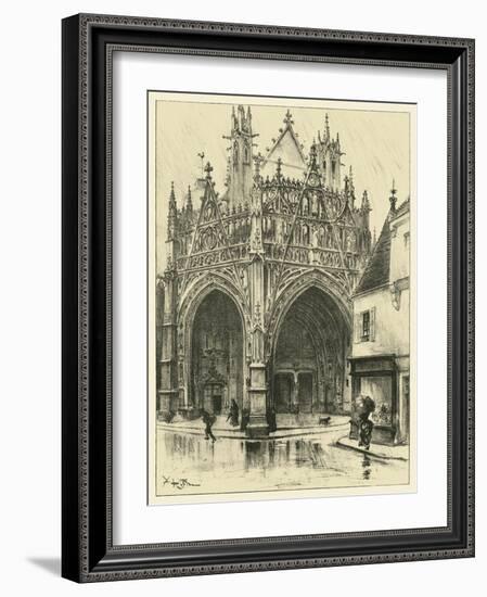 Ornate Facade I-Albert Robida-Framed Art Print