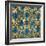 Ornate In Gold and Blue-Ellie Roberts-Framed Art Print