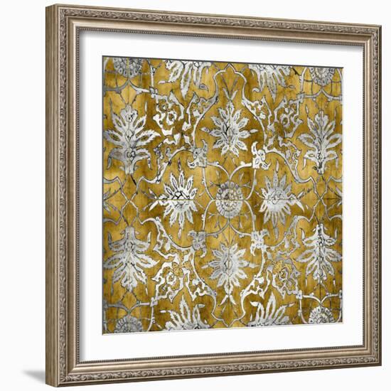 Ornate In Gold and Silver-Ellie Roberts-Framed Art Print