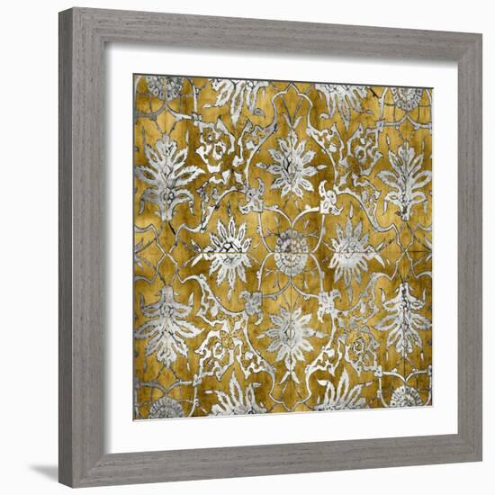 Ornate In Gold and Silver-Ellie Roberts-Framed Art Print