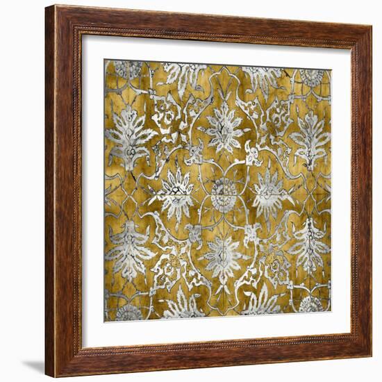 Ornate In Gold and Silver-Ellie Roberts-Framed Art Print