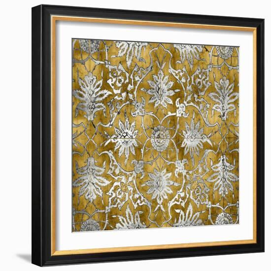 Ornate In Gold and Silver-Ellie Roberts-Framed Art Print