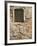 Ornate Metalwork Window Covering Along Side Street, Venice, Italy-Dennis Flaherty-Framed Photographic Print