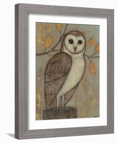 Ornate Owl I-Norman Wyatt Jr.-Framed Art Print