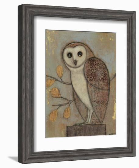 Ornate Owl II-Norman Wyatt Jr.-Framed Art Print