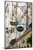 Ornate Shop Signs on Getreidegasse, Salzburgs Bustling Shopping Street, Salzburg-Doug Pearson-Mounted Photographic Print