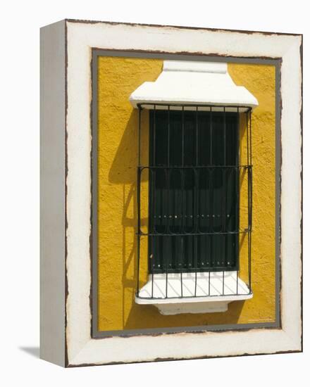 Ornate Window, Ciudad Bolivar, Venezuela, South America-Mark Chivers-Framed Premier Image Canvas