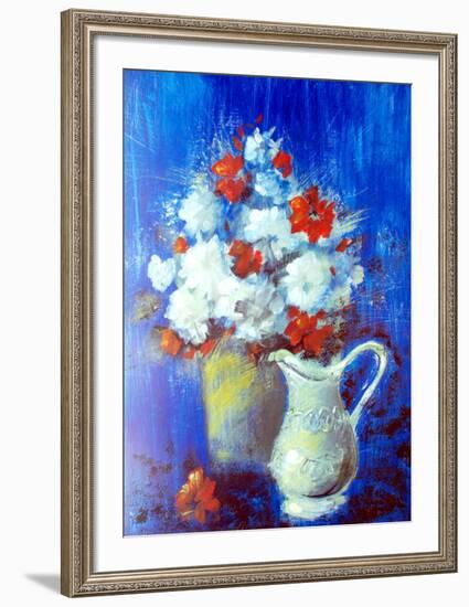 Ornemental Graphic I-Manso-Framed Art Print