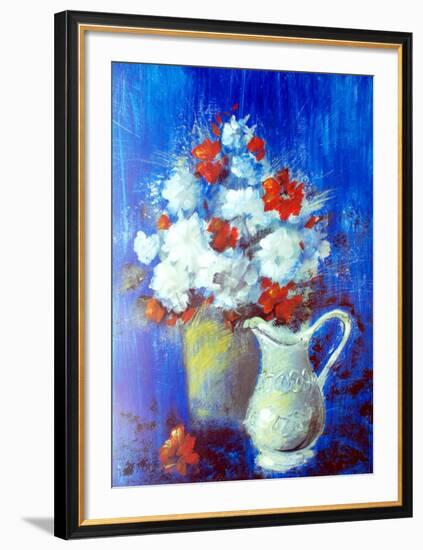 Ornemental Graphic I-Manso-Framed Art Print