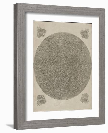 Ornements-Leonardo da Vinci-Framed Giclee Print