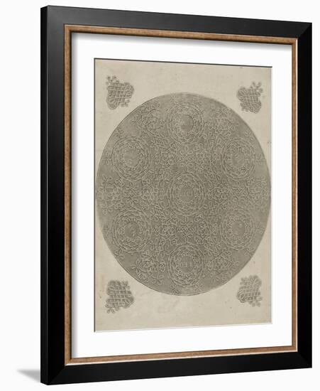 Ornements-Leonardo da Vinci-Framed Giclee Print