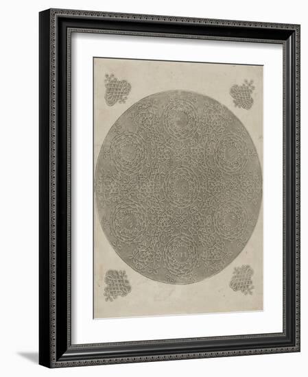 Ornements-Leonardo da Vinci-Framed Giclee Print