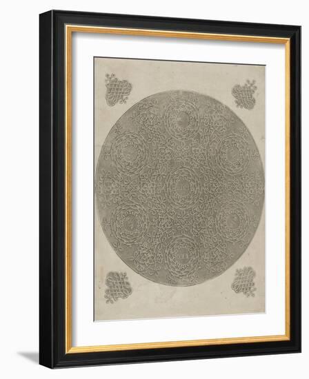 Ornements-Leonardo da Vinci-Framed Giclee Print