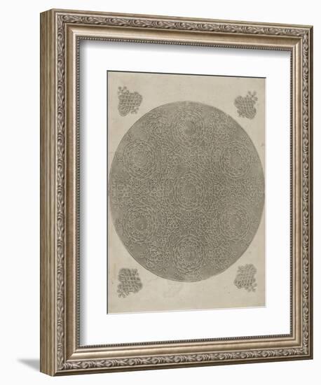 Ornements-Leonardo da Vinci-Framed Giclee Print