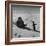 Ornithologist Photographing Native Penguin-Fritz Goro-Framed Photographic Print