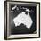 Orographical Map of Australia-null-Framed Photographic Print