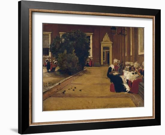 Orphan Girls in Amsterdam, 1876-Max Liebermann-Framed Giclee Print