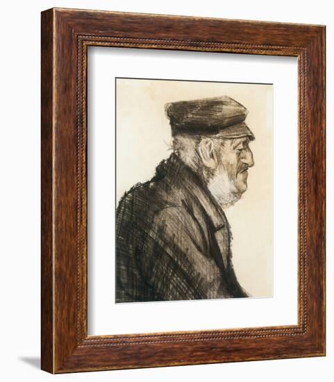 Orphan Man, Bust-Length-Vincent van Gogh-Framed Premium Giclee Print