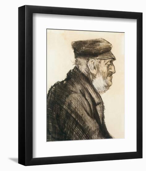 Orphan Man, Bust-Length-Vincent van Gogh-Framed Premium Giclee Print