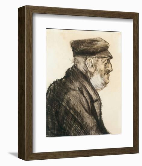 Orphan Man, Bust-Length-Vincent van Gogh-Framed Premium Giclee Print