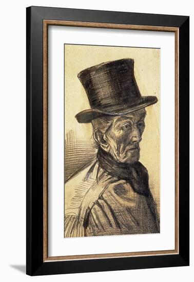 Orphan Man with Top Hat-Vincent van Gogh-Framed Art Print