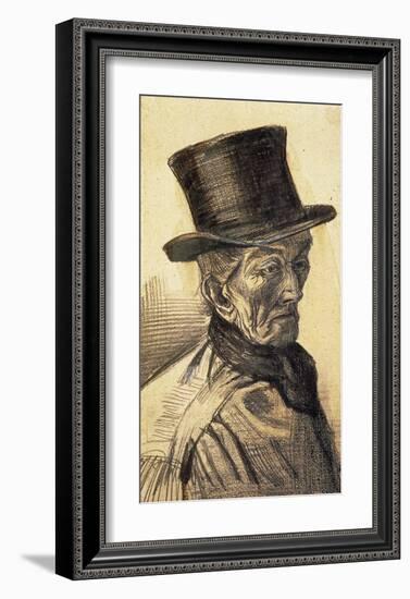 Orphan Man with Top Hat-Vincent van Gogh-Framed Art Print